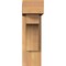 Ekena Millwork Westlake Block Smooth Bracket w/ Offset Brace, Western Red Cedar, 5 1/2"W x 14"D x 18"H BKT0604X14X18WTL05SWR - alternate 3
